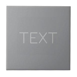 Simple 3 Dimensional Looking Text   Grey Tile