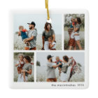 Simple 4 Photo Collage Script Merry Christmas