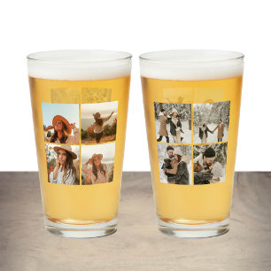 Simple 8 Photo Collage Glass
