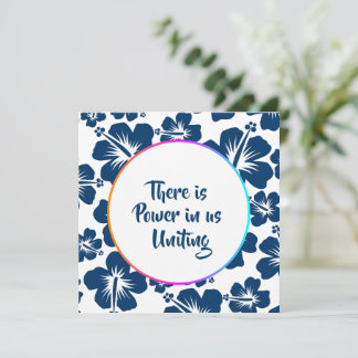 Simple AAPI Heritage Floral Celebration Design Invitation