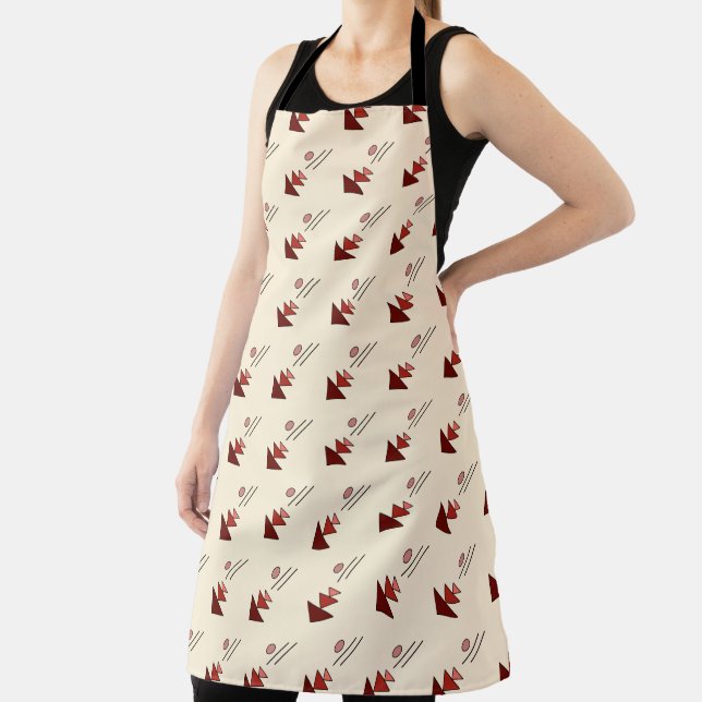 Simple Abstract  Apron (Insitu)