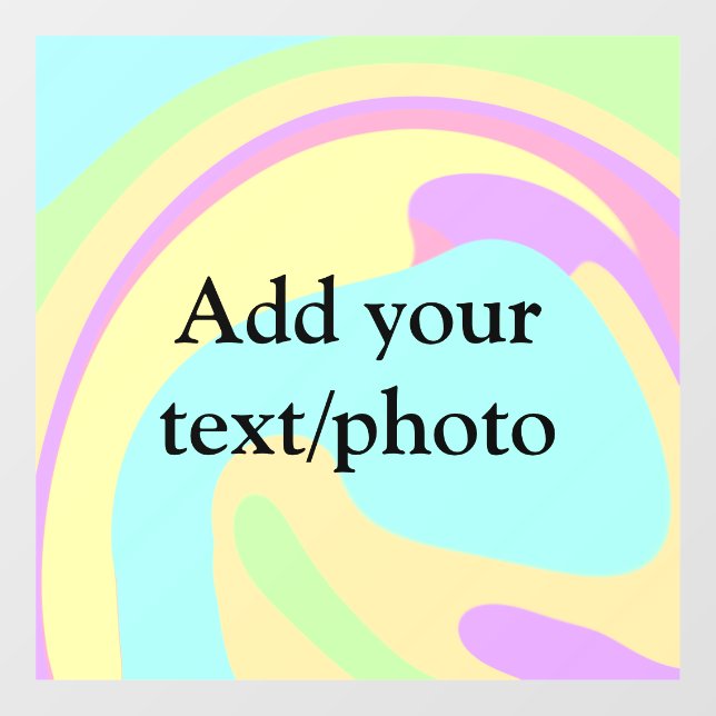 Simple acrylic pour marble add your text name cust (Sheet)
