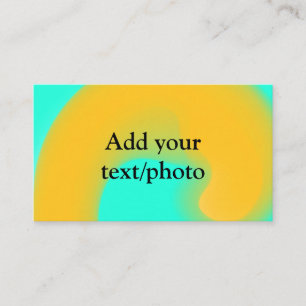 Simple acrylic pour marble add your text name cust business card