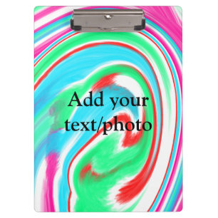 Simple acrylic pour marble add your text name cust clipboard
