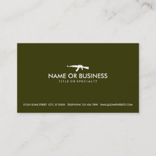 simple ak47 business card