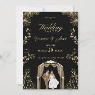 Simple and Affordable Rustic Wedding Invitations