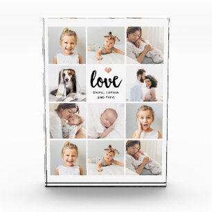 Simple and Chic Collage   Love with Heart Photo Block