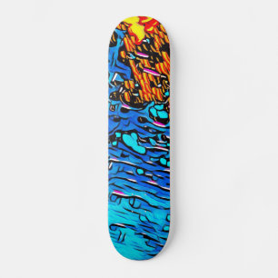 Simple and cool skateboard