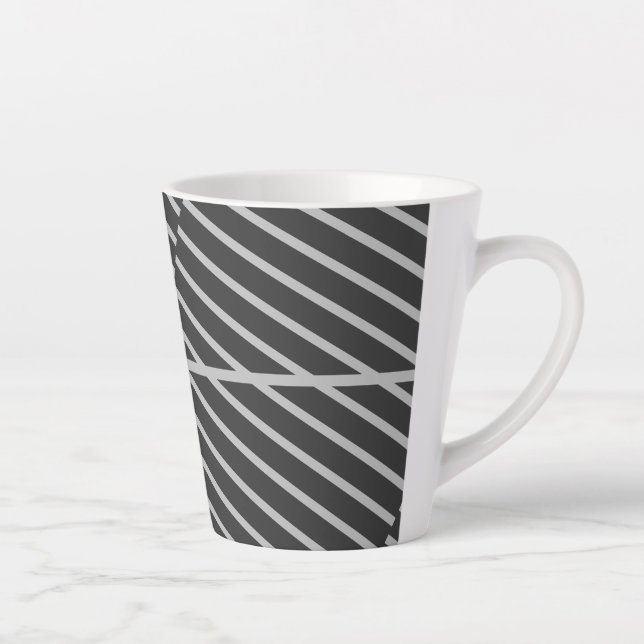 Simple and elegant graphic coffee mug  (Right)