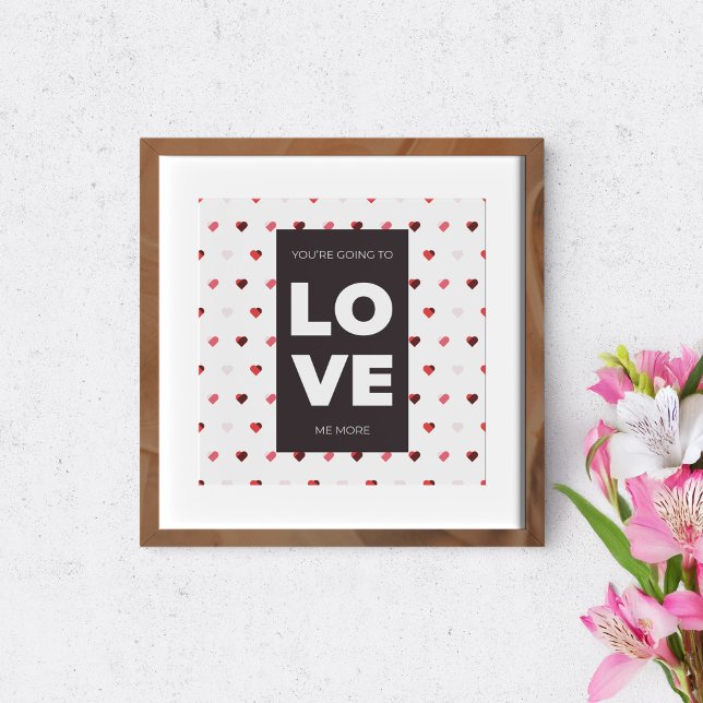 Simple and elegant love design poster (Creator Uploaded)
