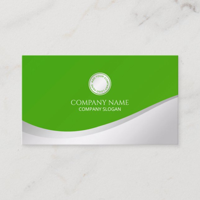 Simple and Elegant Minimalist | Business Card (Front)