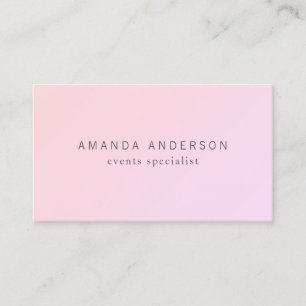 Simple and Elegant Minimalist   Business Card