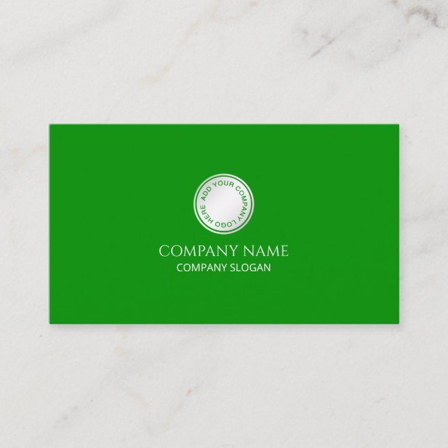 Simple and Elegant Minimalist | Business Card (Front)
