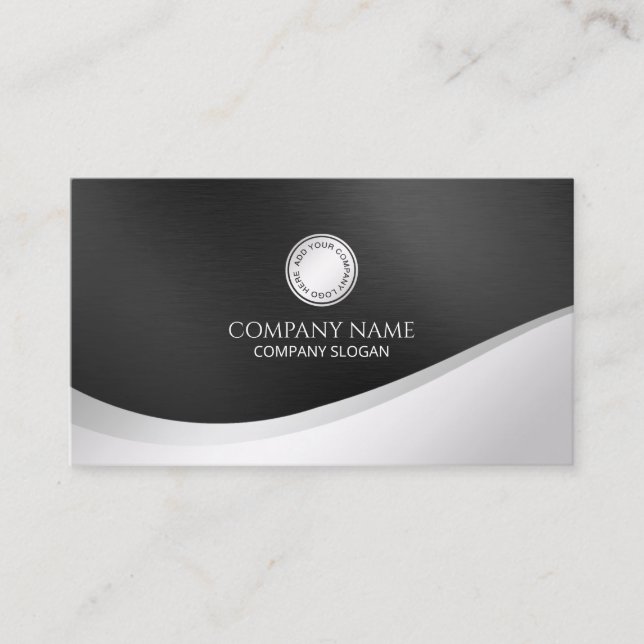 Simple and Elegant Minimalist | Business Card (Front)