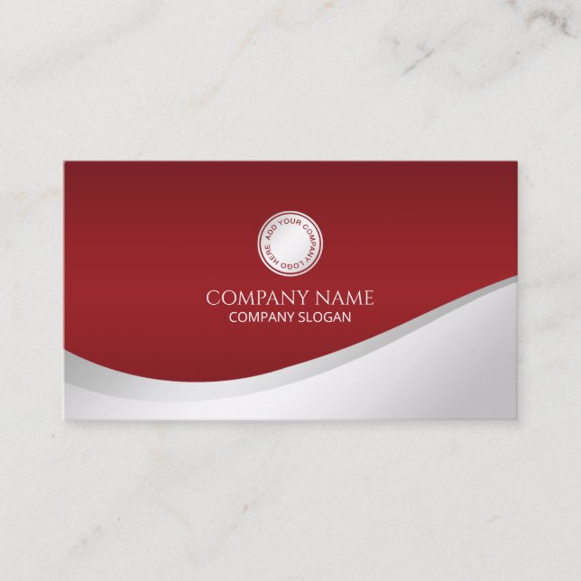 Simple and Elegant Minimalist | Business Card (Front)