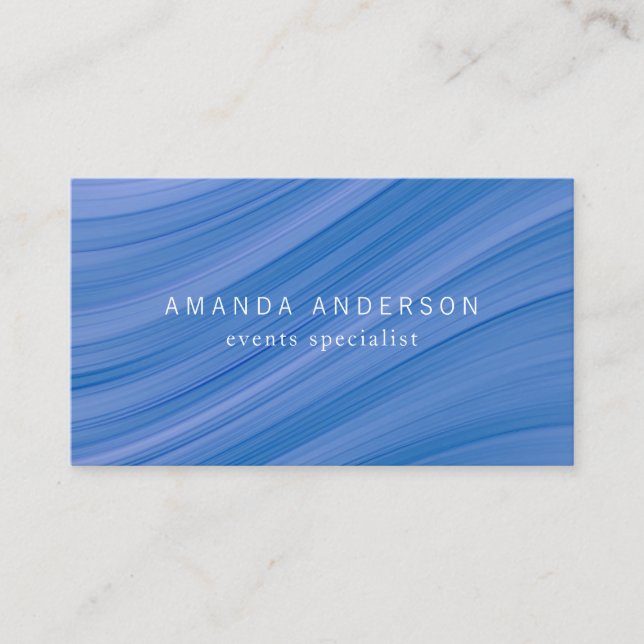 Simple and Elegant Minimalist | Business Card (Front)