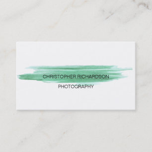 Simple and Elegant Photography Business Card