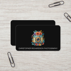 Simple and Elegant Photography Business Card