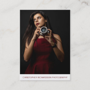 Simple and Elegant Photography Business Card