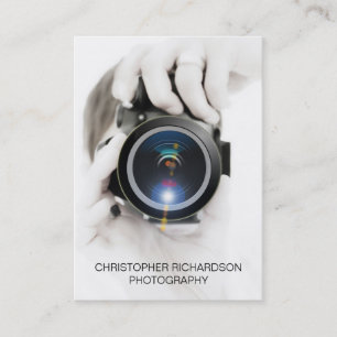 Simple and Elegant Photography Business Card