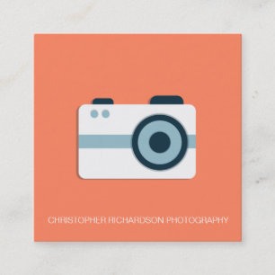 Simple and Elegant Photography Business Card