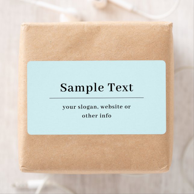 Simple and Elegant Text Template | Light Blue (Insitu)
