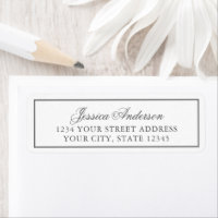 Simple and Elegant Text with Gray Border
