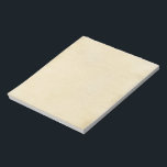 Simple Antique Parchment Notepad<br><div class="desc">Vintage looking parchment paper design</div>