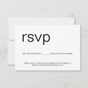 Simple Any EVENT Reserved Seat Website response