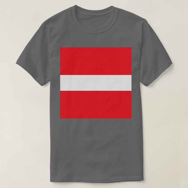 Simple Austria Flag T-Shirt (Design Front)