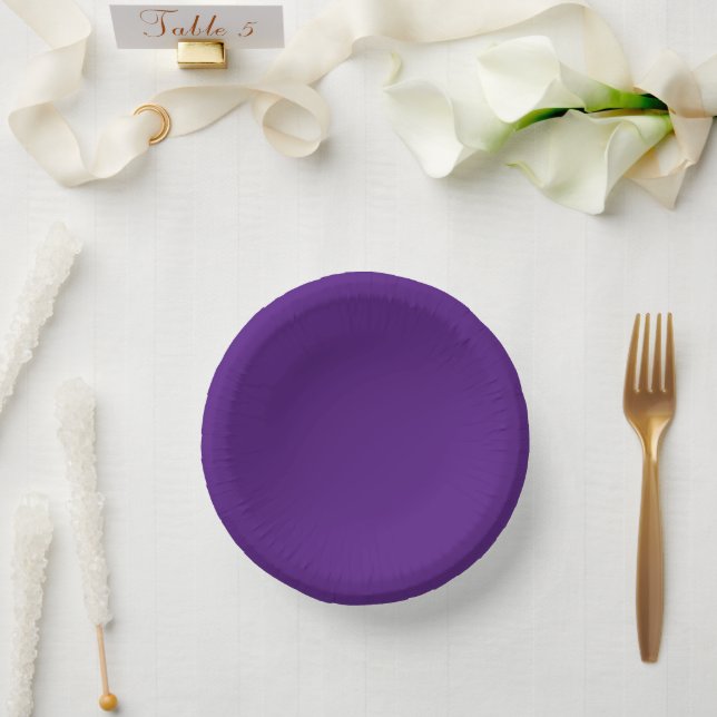 Simple Authority® Paper Plate (Wedding)