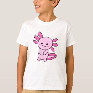 Simple Axolotl Kid Shirt