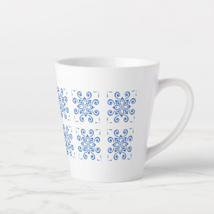 Simple Azulejo  Latte Mug