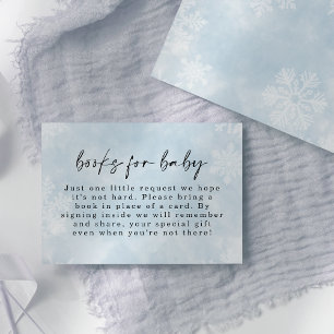 Simple Baby It's Cold Outside Books For Baby Enclosure Card