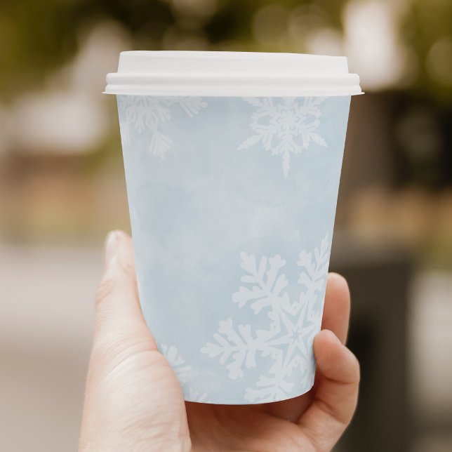 Simple Baby It's Cold Outside Winter Baby Shower Paper Cups (Creator Uploaded)