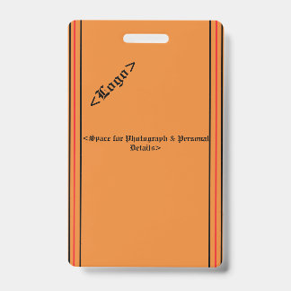 Simple Badge ID Badge