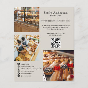 Simple Bakery Flyer You made my day