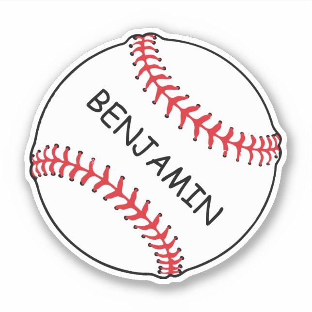 Simple Baseball Fan Sports Name (Front)