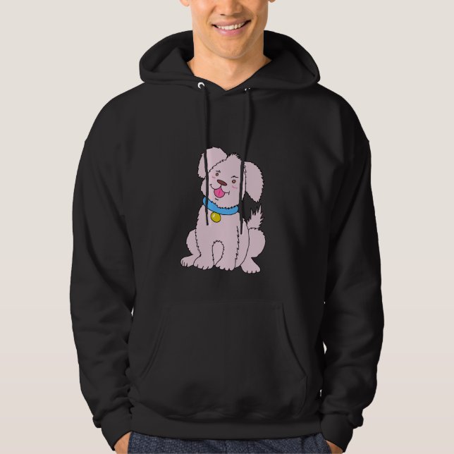 Simple Basic Puppy Hoodie  (Front)