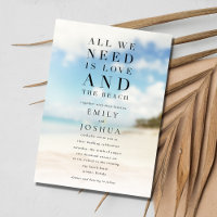 Simple Beach Wedding