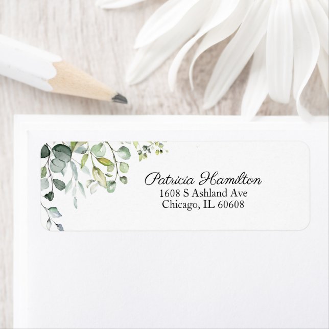 Simple Beautiful Watercolor Eucalyptus Greenery La (Insitu)