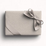 Simple beige herringbone tweed neutral holiday wrapping paper<br><div class="desc">This simple herringbone tweed-effect neutral beige holiday wrapping paper is perfect for all of your Christmas gifts. This classic pattern - a herringbone fabric effect - is chic and subtle and can work with a variety of holiday design themes. The light beige is classic, and the pattern gives off a...</div>