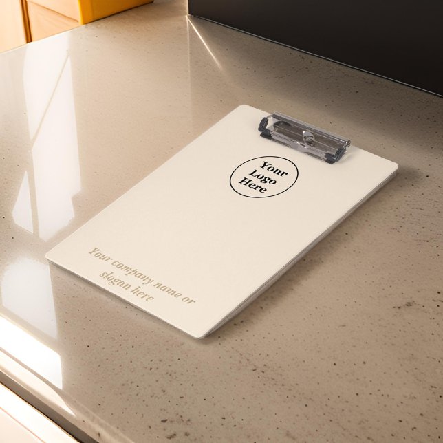 Simple beige minimalist clipboard (Creator Uploaded)