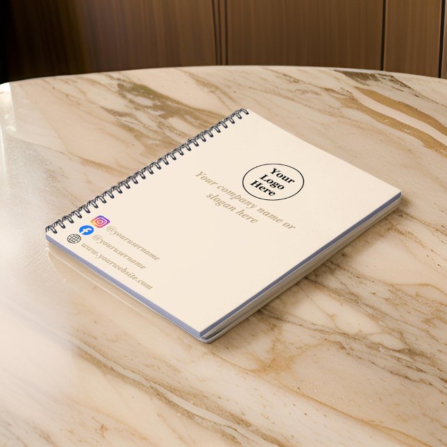 Simple beige minimalist notebook (Creator Uploaded)