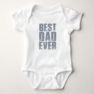 Simple Best Dad Ever Father's Day   Bodysuit
