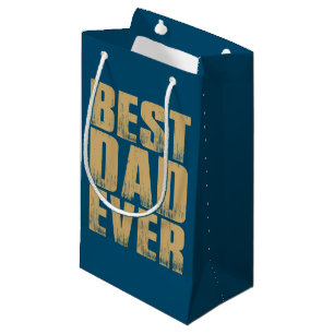 Simple Best Dad Ever Father's Day Gift Bag