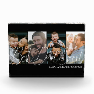 Simple Best Dad Ever Photo Collage