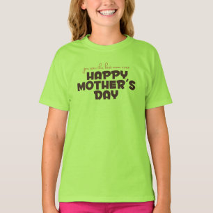 Simple Best Mum in the World Mother   Ringer Shirt