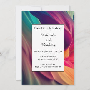 Simple Birthday Invitation