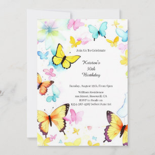 Simple Birthday Invitation